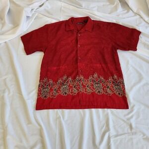 Y2K‎ Red Hawaiian Shirt